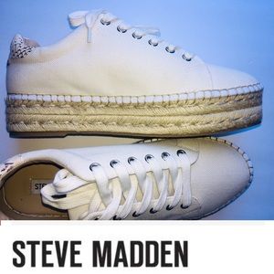 SALE🎈Stylin Steve Madden Jute Wrapped Platform 👟